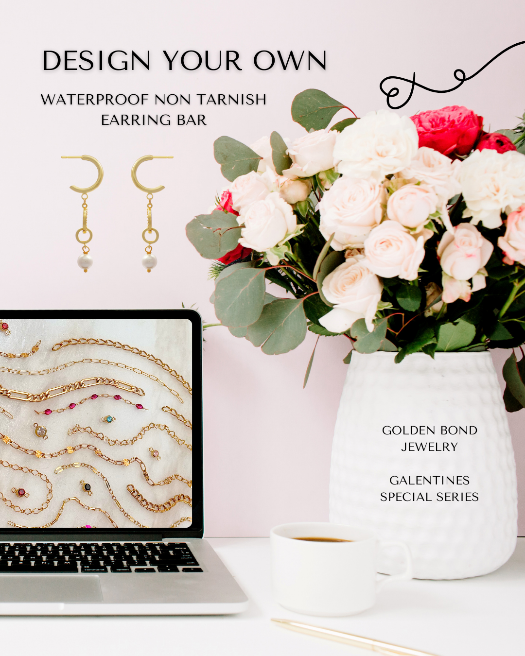 Galentines Workshops, Earring Making