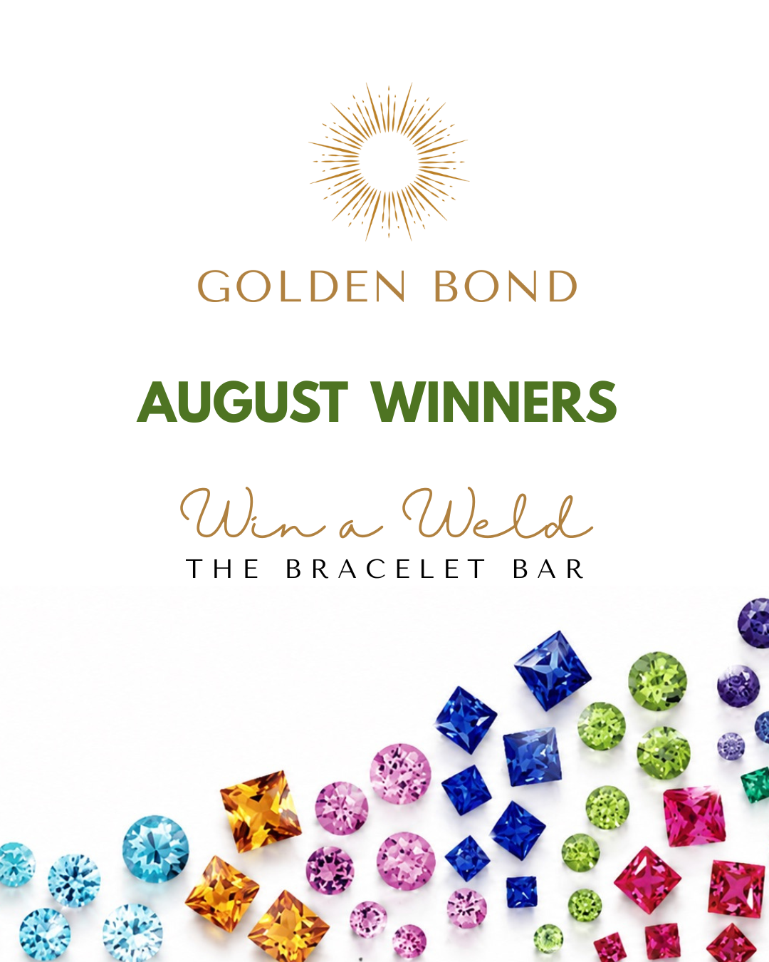 Win A Weld: August Permanent Jewelry Winners