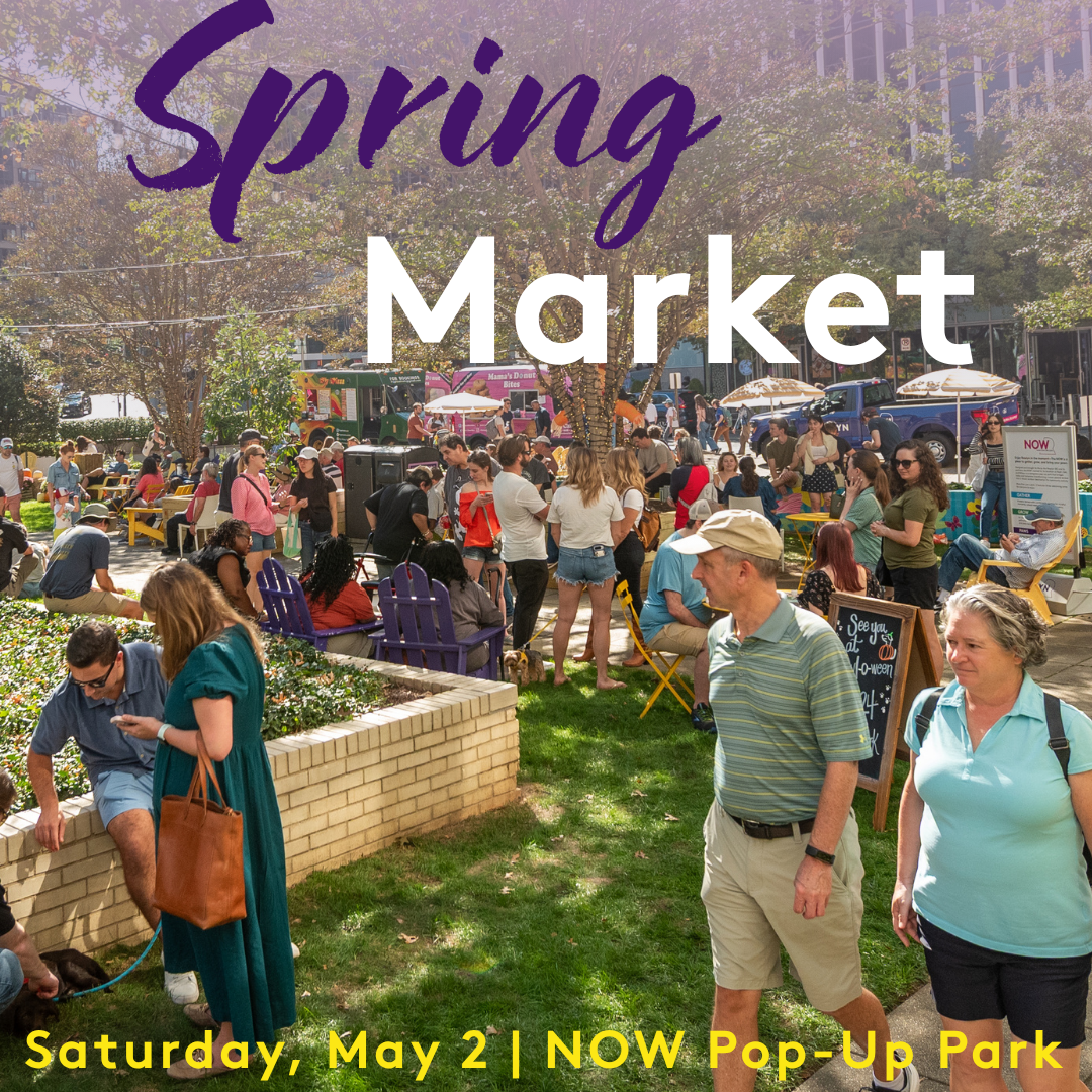 Rosslyn Va Spring Market at Now Pop Up Park