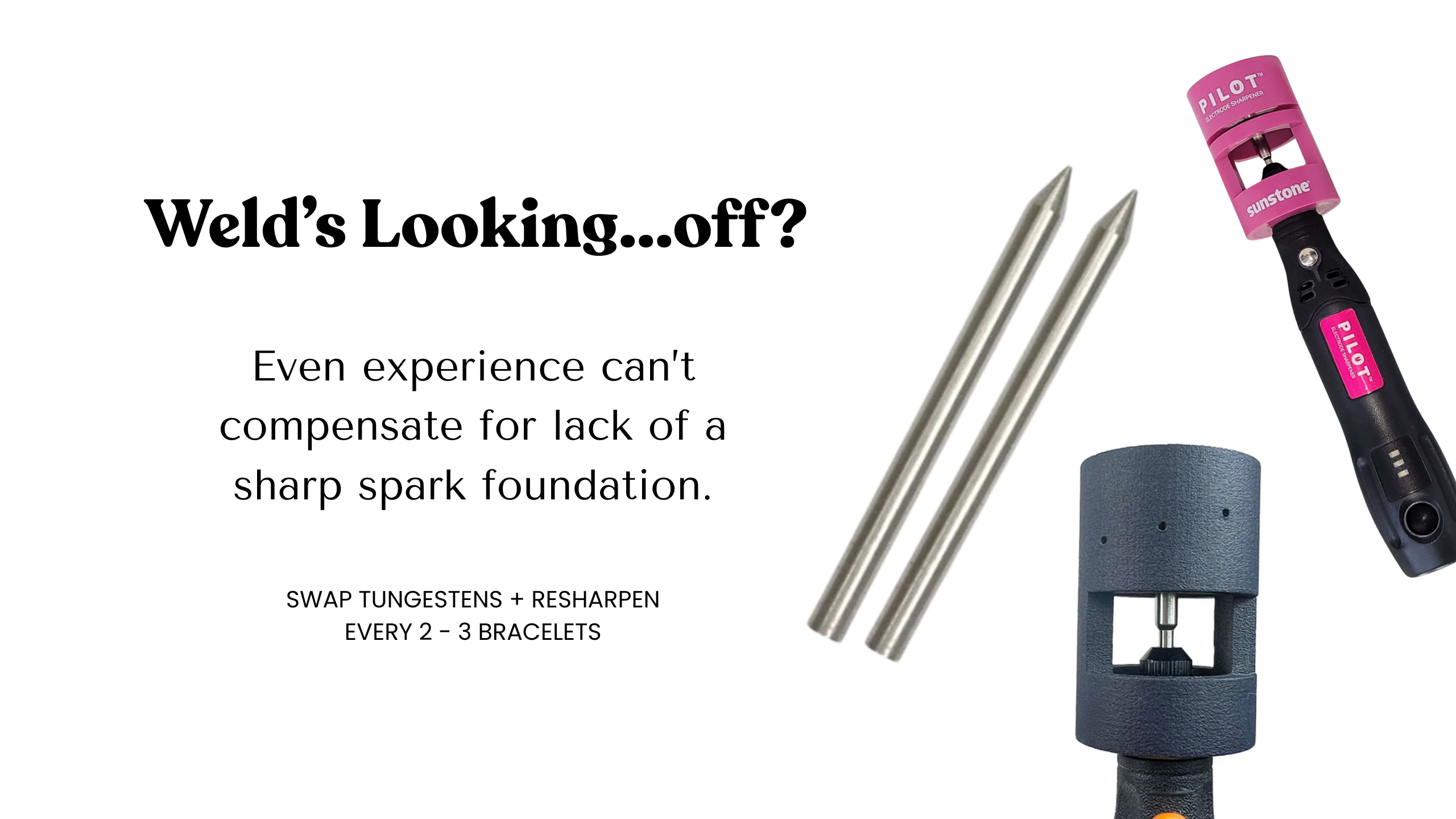 tungsten sharpening permanent jewelry, permanent jewelry welding tips, how to sharpen tungsten electrode, permanent jewelry technique, permanent jewelry training