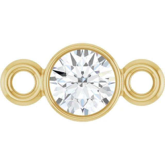 Solitaire Diamond Bracelet Charm