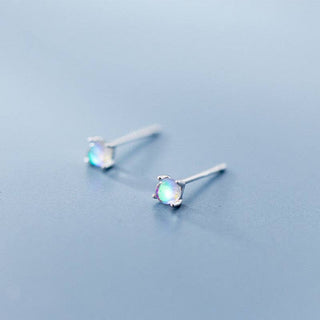 Little Moonstone Stud Earrings