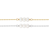 Freshwater Three Pearl Charm