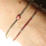 Lil Rosé Tennis Bracelet