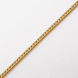 Cash Curb Chain - Permanent or Clasped Bracelet - 14k GF