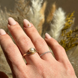 925 Silver Wave - Chain Ring (Alexia)