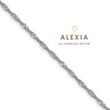 Alexia Singapore Chain | 925 Sterling Silver | Permanent Bracelet