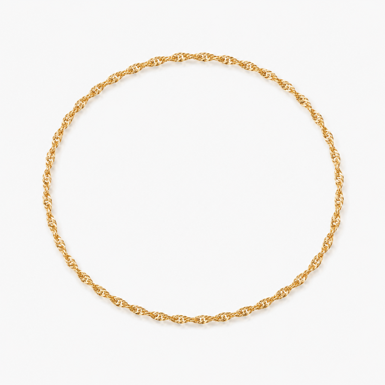 Alexia Luxe - 14K Solid Gold - Infinity Bond Bracelet