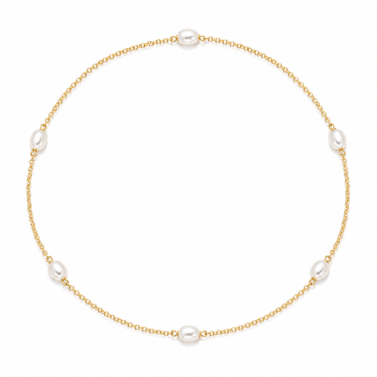 Arielle Single Pearl - Modern 14K Gold Fill