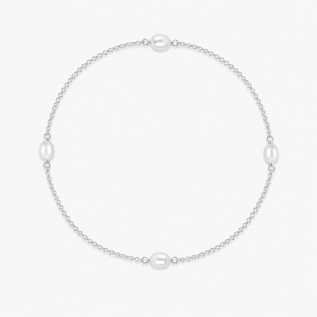 Arielle Single Pearl - 925 Sterling Silver