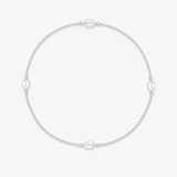 Arielle Single Pearl - 925 Sterling Silver