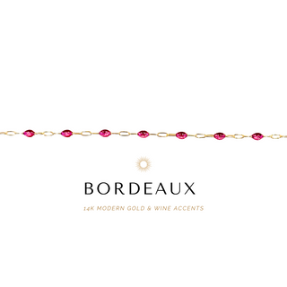 14k Modern BORDEAUX |  Bold & Refined