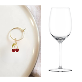 Fruit Drink Charms - Wine, Bracelet & Ribbon