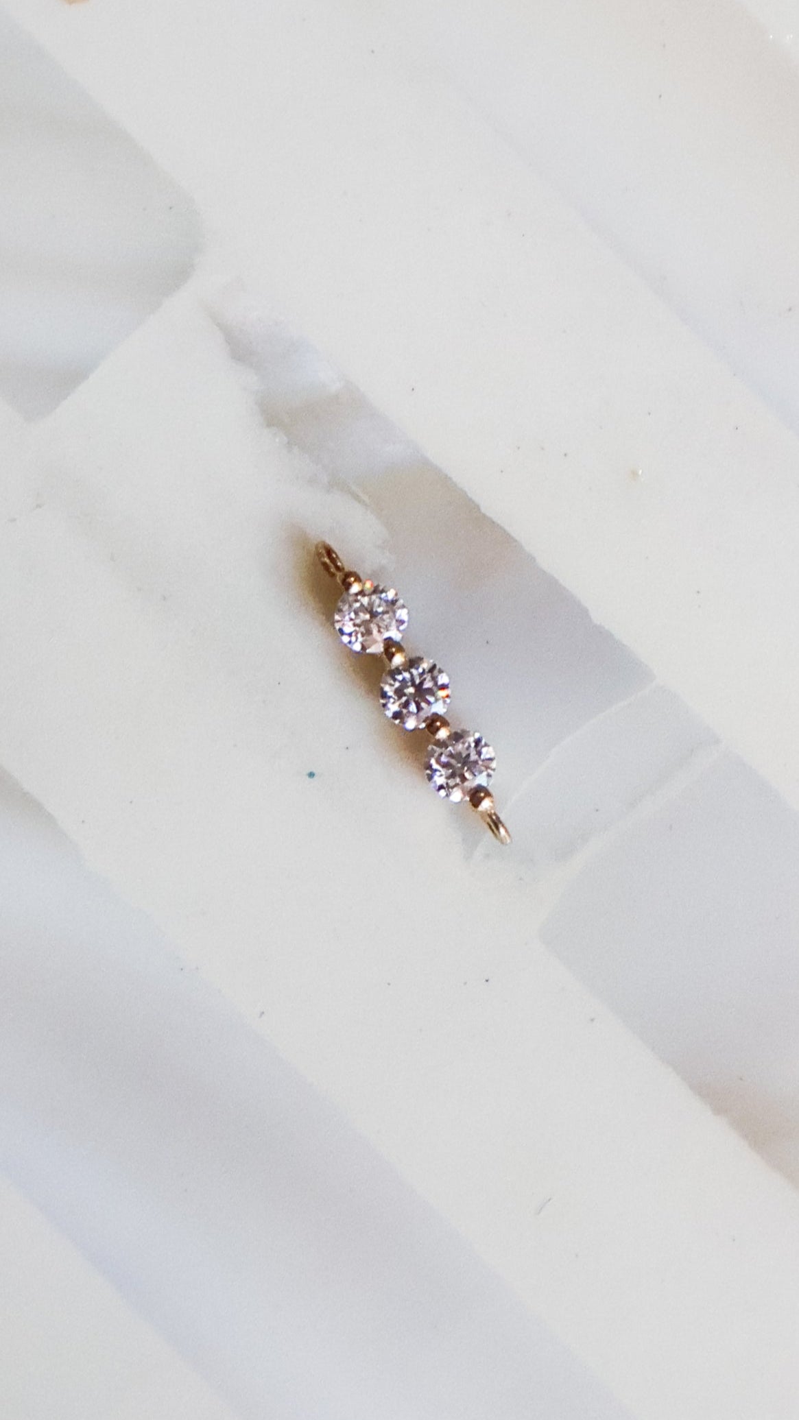 Diamond Permanent Jewelry Connector