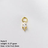 Diamond Marquise Charm