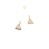 Golden Pyramid Charm