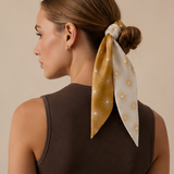 The Golden Bond Signature Silk Scarf