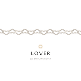 The Lover Bracelet - Heart Chain