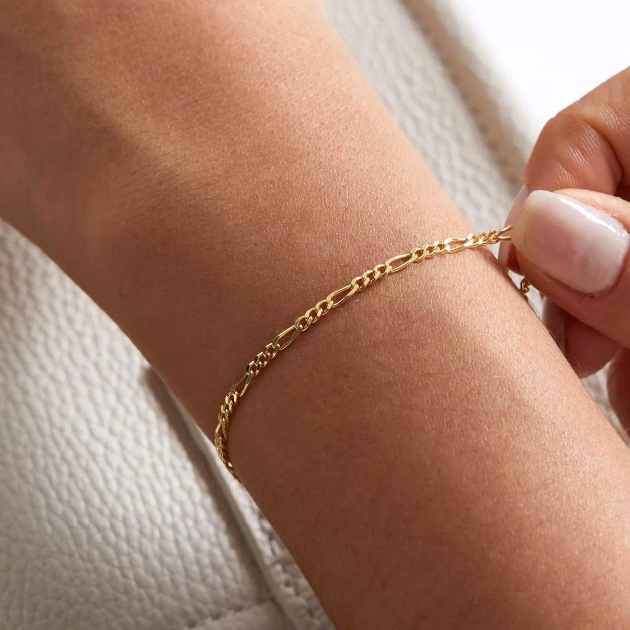 Hermes Figaro │ 14K Gold Fill │ Permanent Bracelet