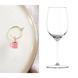 Fruit Drink Charms - Wine, Bracelet & Ribbon
