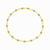 Ivy - 14K Gold and Lime - Infinity Bracelet Bond