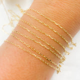 14k Solid Gold - Permanent Jewelry Bracelets