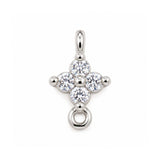 Large Fleur Cross Charm