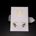 Lemon Drop Earrings by Golden Bond Jewelry