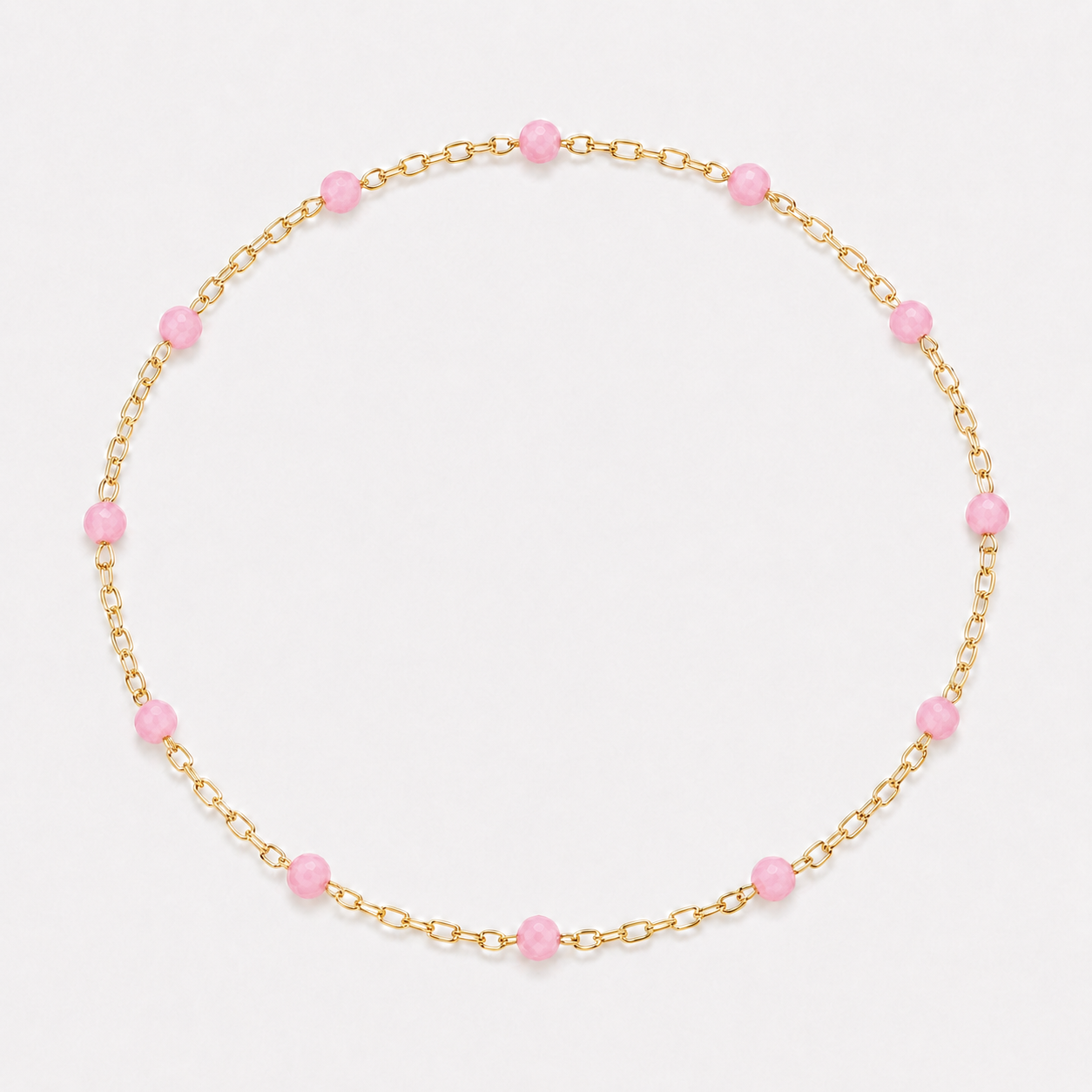 Light Pink Disco - Modern 14K Gold Fill