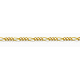 Lil Hermes Figaro Chain | 14K Gold Fill | Permanent Jewelry Virginia