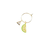 Fruit Drink Charms - Wine, Bracelet & Ribbon