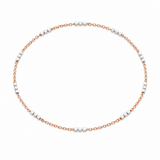 Rosê Lil Disco - Infinity Bond Bracelet - 14k Rose Gold Fill