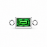 Baguette Bracelet Charm, By Month
