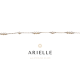 Arielle Pearl Bracelet - 925 Sterling Silver - Permanent Bracelet