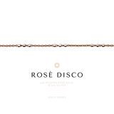 Rosê Disco Anklet