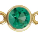 Single Solitaire Birthstone Bracelet