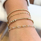 Mixed Metal | Olivia Paperclip, Bracelet