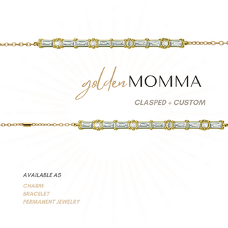 Momma Morse Code Bracelet