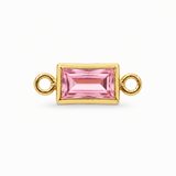 Baguette Bracelet Charm, By Month