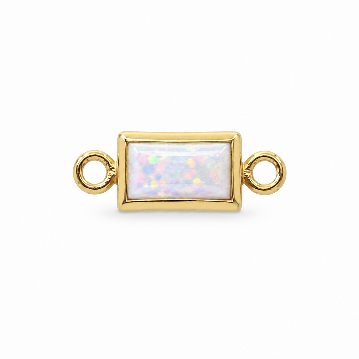 Baguette Bracelet Charm, By Month