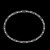 Olivia Smooth Paperclip - Infinity Bracelet - 925 Sterling Silver
