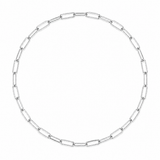Grande Paperclip - Permanent Jewelry or Clasped Bracelet