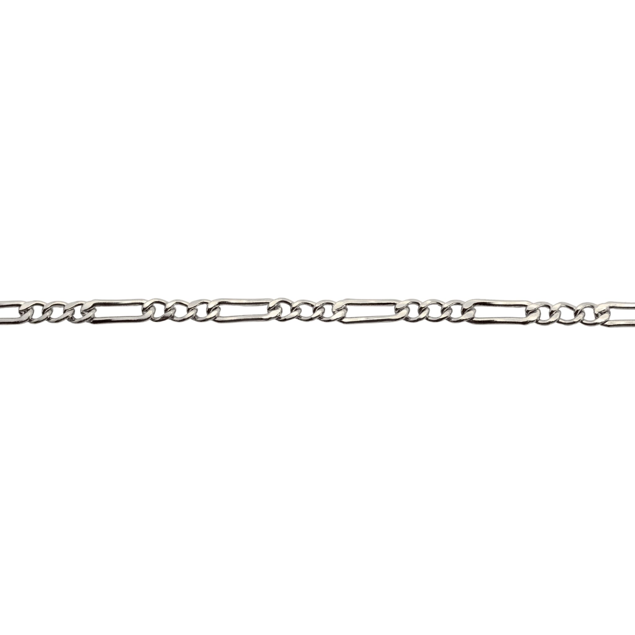 Hunk Figaro Chain | 925 Sterling Silver | Permanent Jewelry Virginia