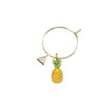 Fruit Drink Charms - Wine, Bracelet & Ribbon