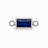 Baguette Bracelet Charm, By Month
