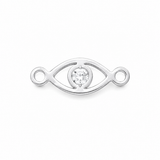 Evil Eye Charm - Bracelet Connector