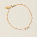 Single Solitaire Birthstone Bracelet