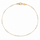 Triple Disco - Permanent Jewelry or Clasped Bracelet