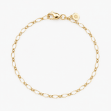 Virgo - Flat Wrap Infinity Bracelet - Modern Gold