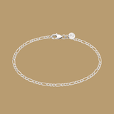 Hermes Figaro - Infinity Bond Bracelet - 925 Sterling Silver